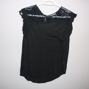 Black LOFT Top - M